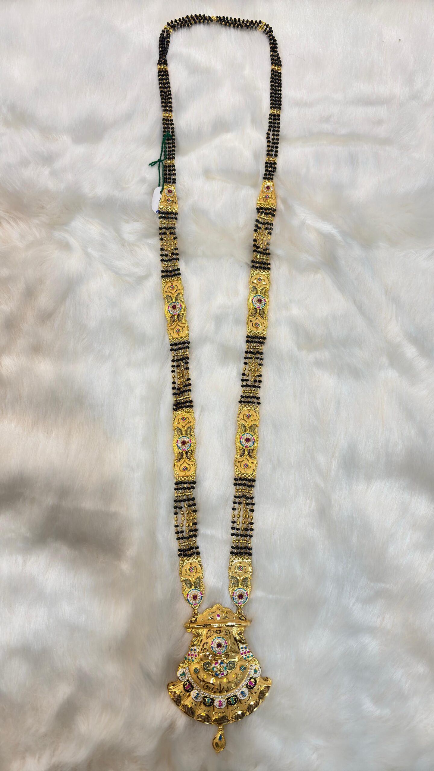 1 Gram Gold Plated Agri-Koli Design Gold Patti Mangalsutra