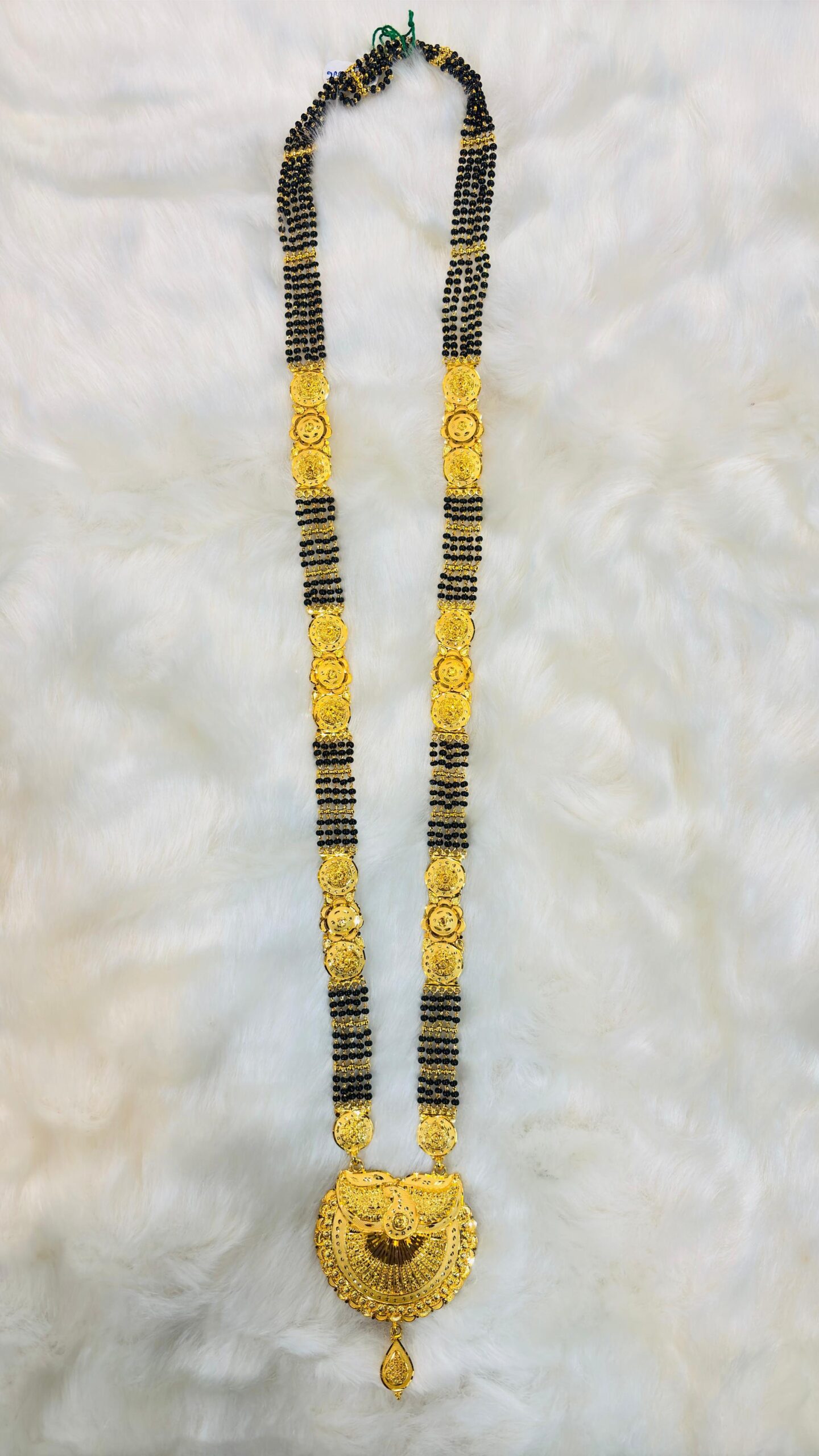 1 Gram Gold Plated Meenakari Medium Range Mangalsutra Premium Quality