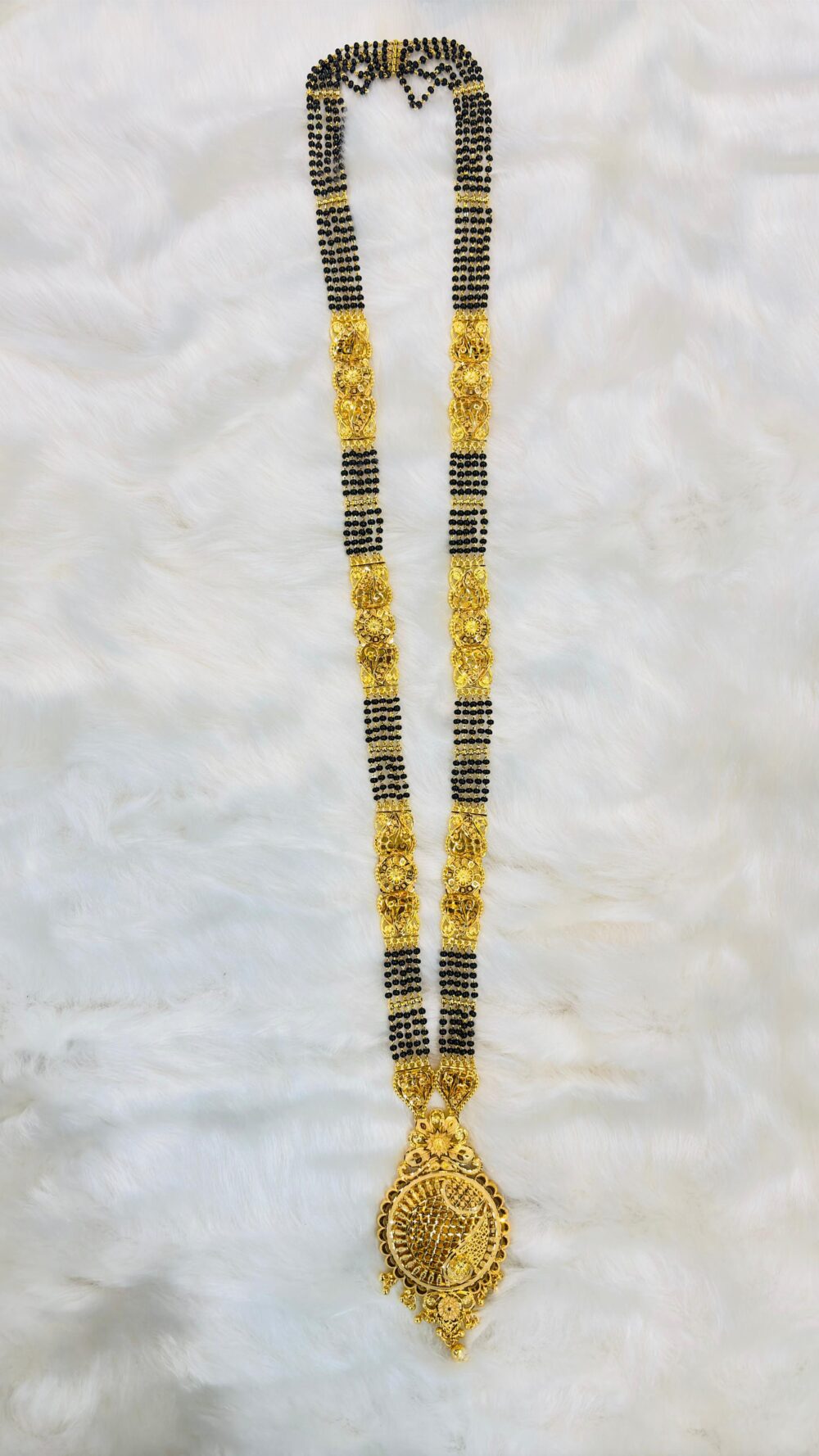 1 Gram Gold Plated WHP Meenakari Mangalsutra
